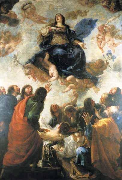 Juan Carreno de Miranda The Assumption of Mary oil painting image